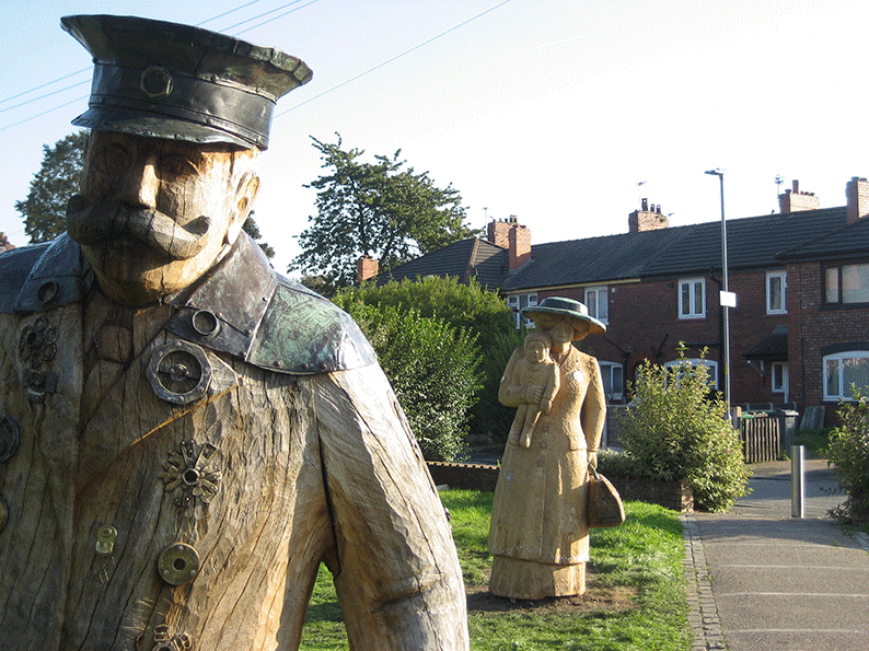 sculpture-station-master-leeswood-lady-and-baby